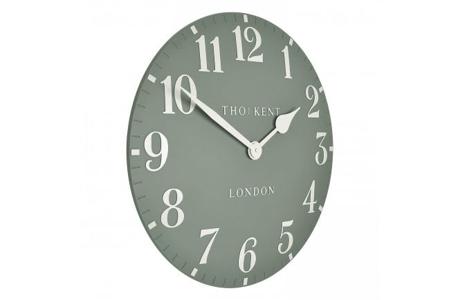 Thomas Kent 20" Arabic Wall Clock Seagrass