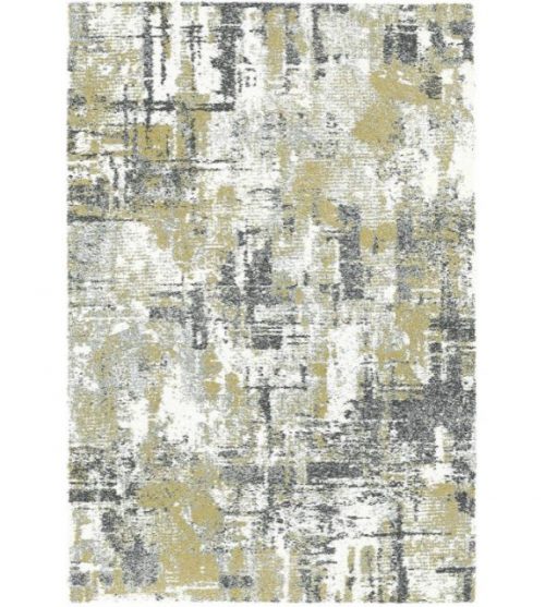 Yellow Rug Design: Patterned