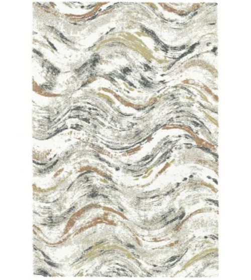 Taupe Rug Design: Patterned