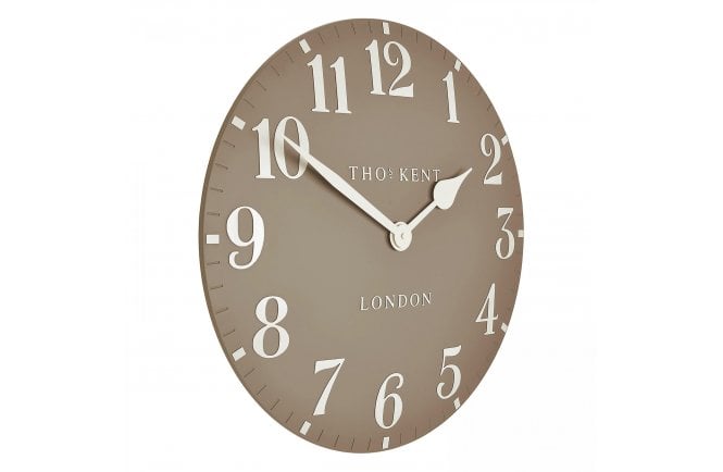Thomas Kent 20" Arabic Wall Clock Clay