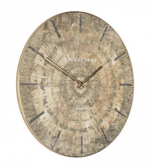 Thomas Kent 20" Starburst Wall Clock Gold