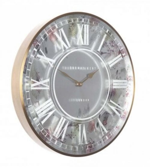Thomas Kent 21'' Eden Wall Clock Brass