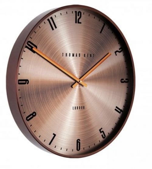 Thomas Kent 21" Jewel Wall Clock Amber