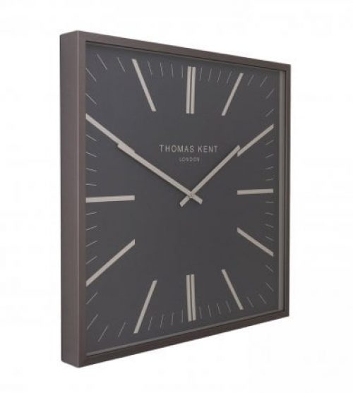 Thomas Kent 24" Garrick Wall Clock Graphite