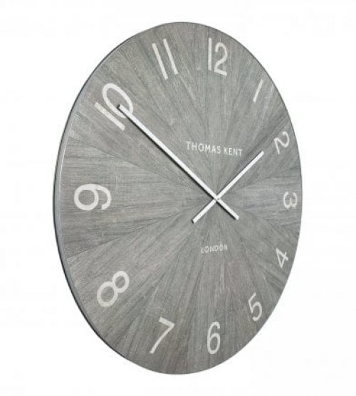 Thomas Kent 45" Wharf Grand Clock Limestone