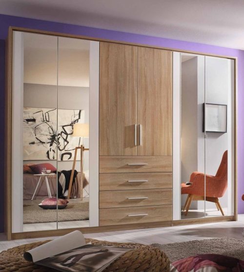 Rauch Wesel hinged door wardrobe guarantees ease and comfort along with great combination.
