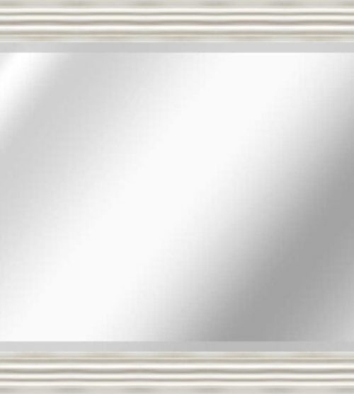 Champagne Step Rectangle Bevelled Mirror