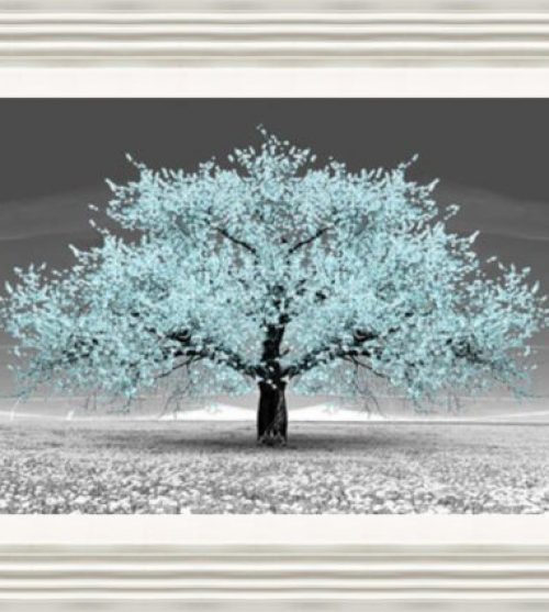 Baby Blue Blossom Tree (Rectangle)