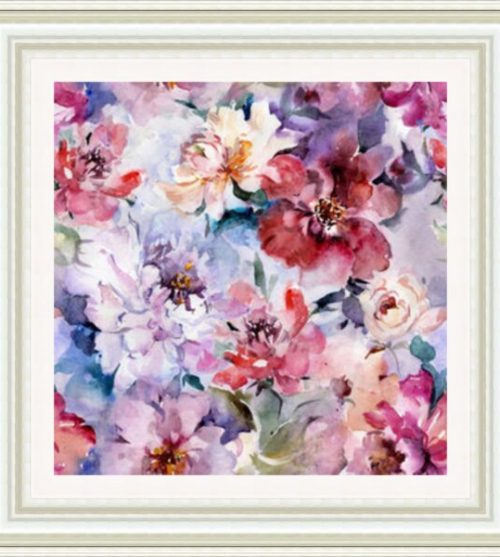 Beautiful Purple Peony Flowers