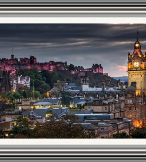 Edinburgh Castle at Night