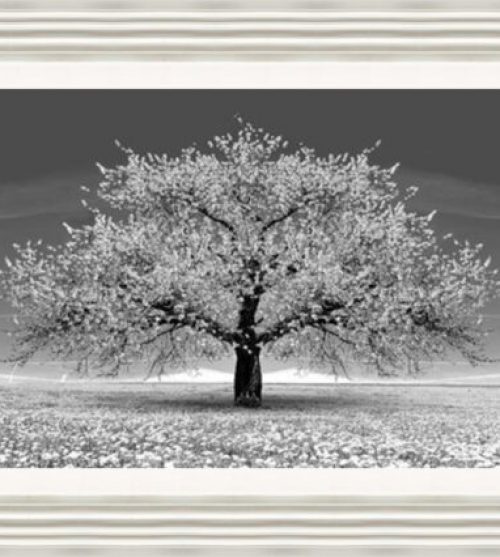 Grey Blossom Tree (Rectangle)