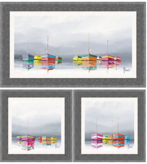 Les Barques (Set of 3)