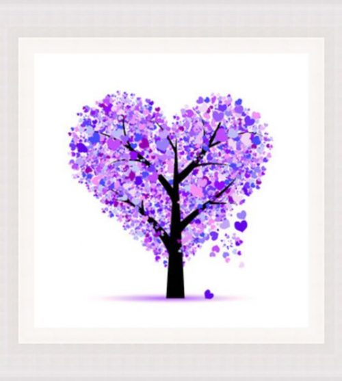 Love Tree Purple