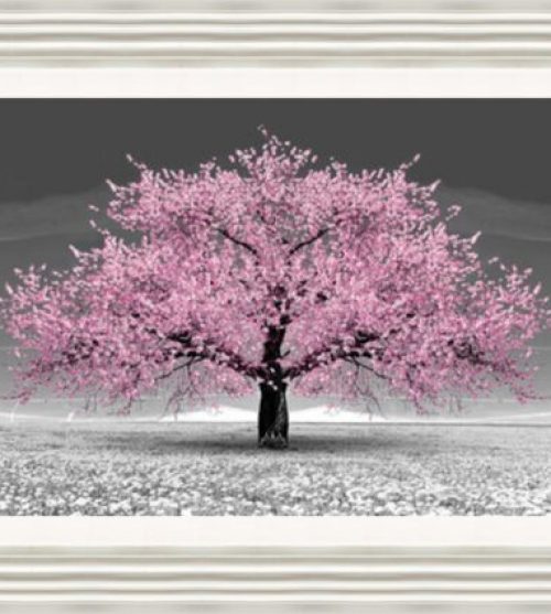 Pink Blossom Tree (Rectangle)