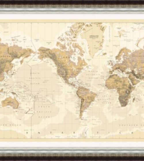 World Map (Vintage)