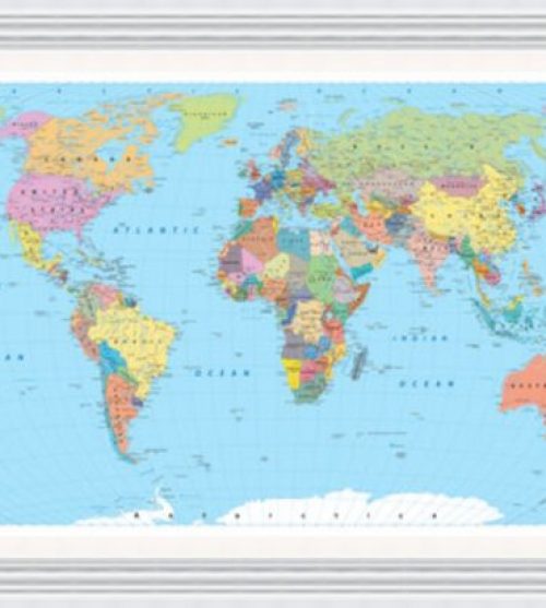 World Map (Colour)