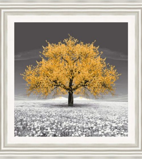 Yellow Blossom Tree (Square)