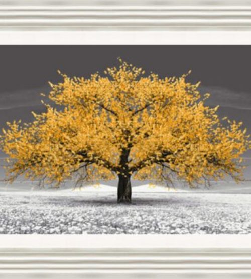 Yellow Blossom Tree (Rectangle)